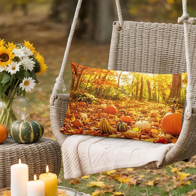 Bright Pumpkin, Forest Moss, Harvest Gold, Toasted Almond