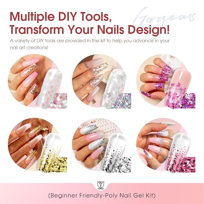 A-20 Color Poly Nail Gel Kit-01