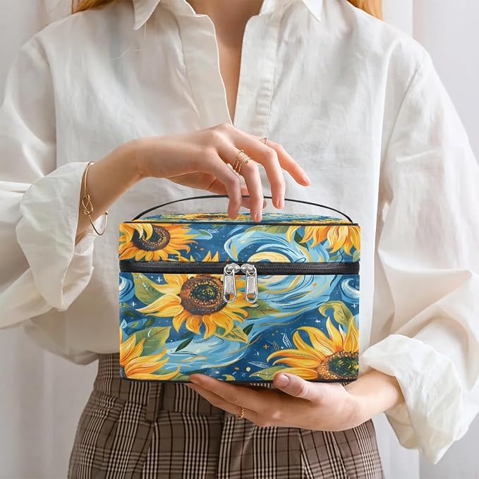 Abstract Sunflowers Design