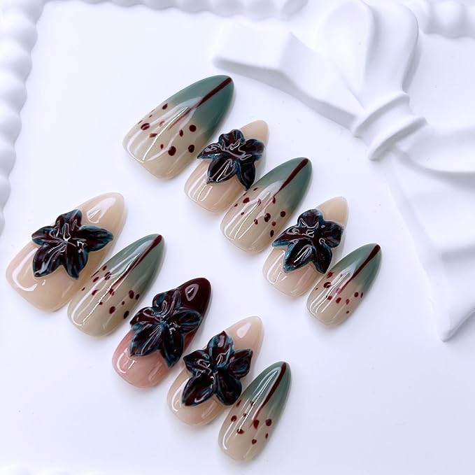 Handmade Almond Nails 24