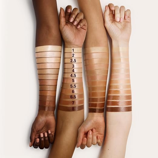 7 Dark - Rich bronze shade for deep skin tones