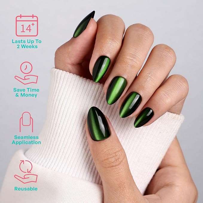1B-Green Cat Eye