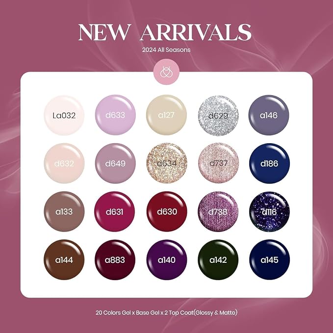 0-0 20 Colors Sophisticated Charm