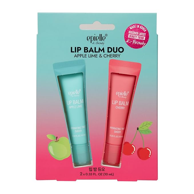 Apple Lime Cherry Balm Duo