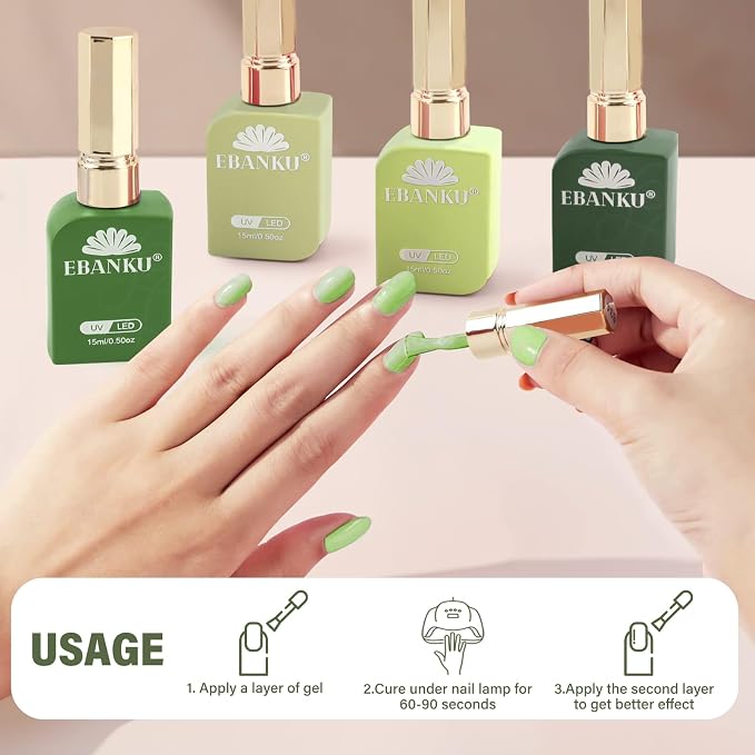 6 Colors-Green Series