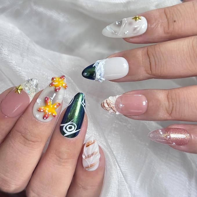 Green and White