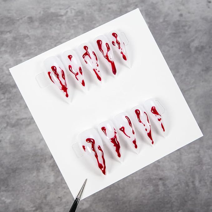 bloodstain white