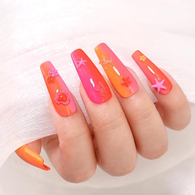 Pink and Orange