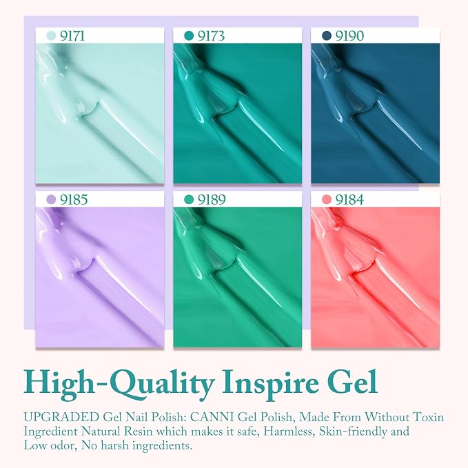 Green Blue Purple Coral-2357