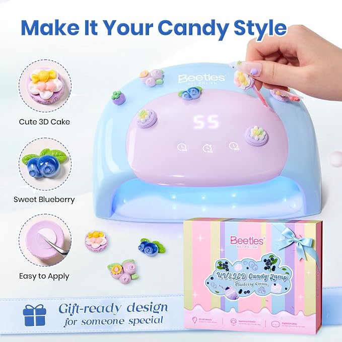 Z-UV Nail Lamp for Hands & Feet Candy Blue