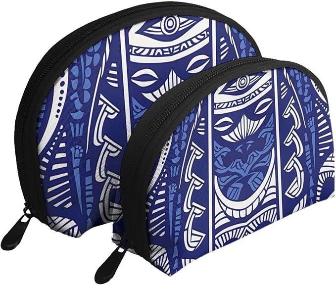 Blue Polynesian Maori Tribal Pattern