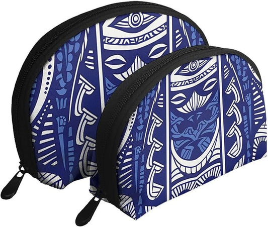 Blue Polynesian Maori Tribal Pattern