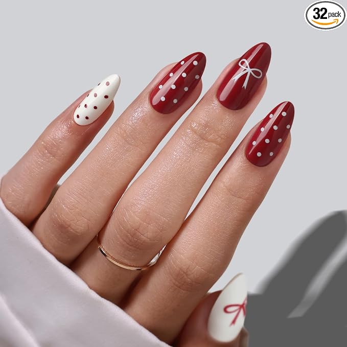 Red & White Twist