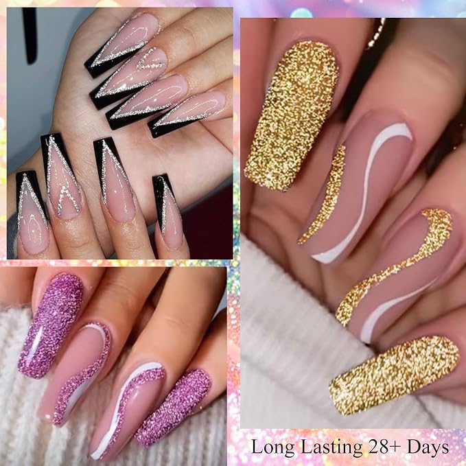 Metallic Mirror Gel Nail Polish