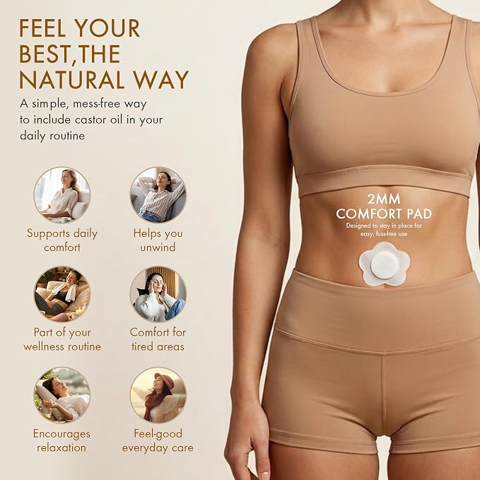 Castor Oil with Patches