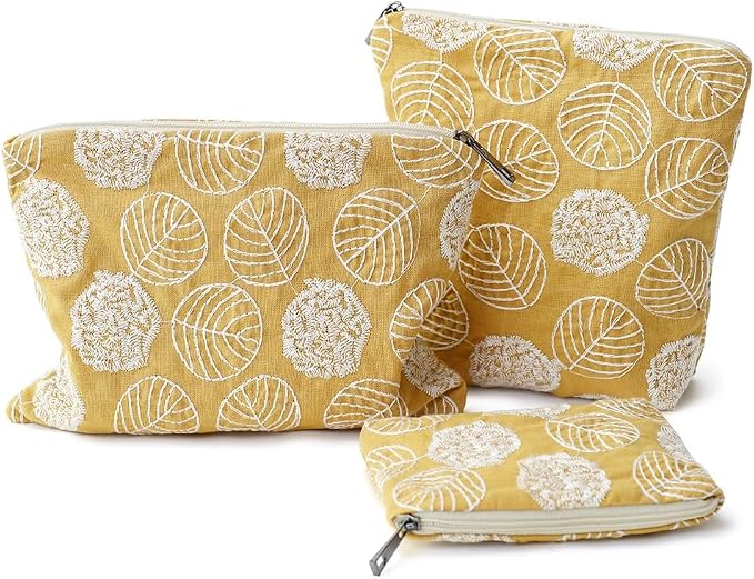 YellowLeafEmbroidered/Cotton