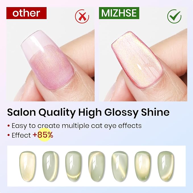6 Colors Dawn Cat Eye Gel