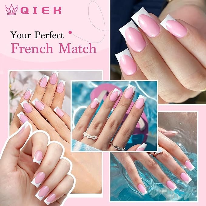 Light Pink + White