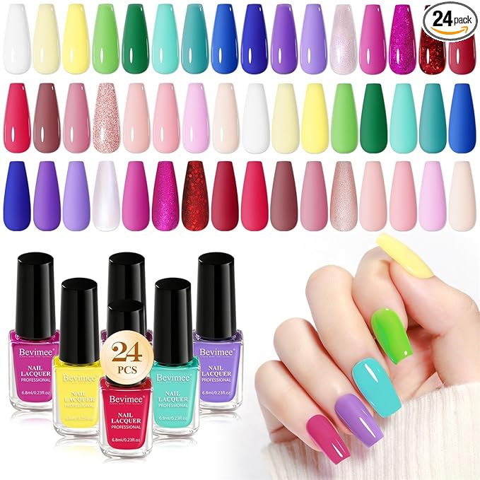 24 Colors-Non Gel