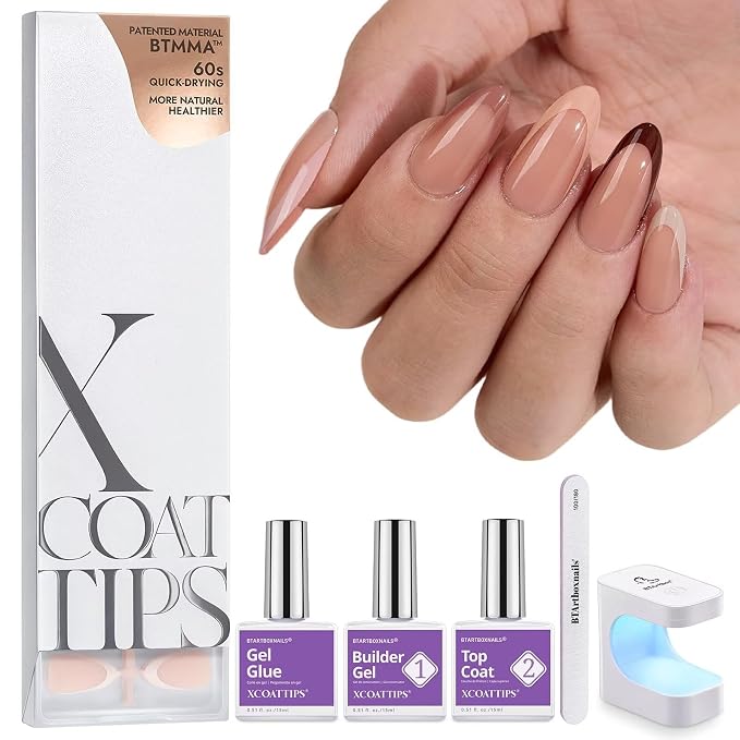 03-Peach Base-Medium Almond kit