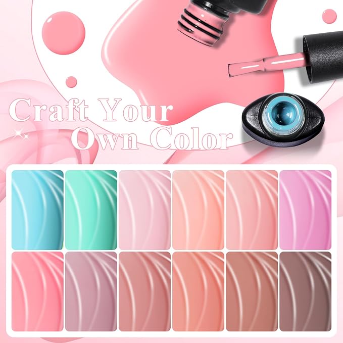 Macaron Rubber Base Set-5