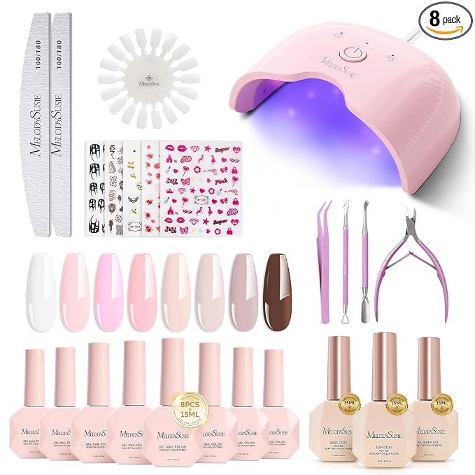 A--Pink Nude Set