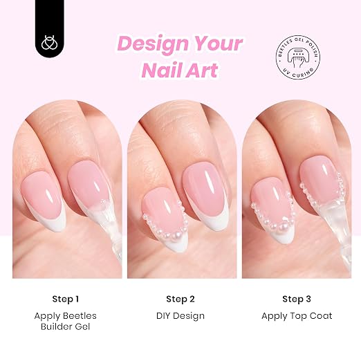 G - Press On Nail Kit | Short Amlond | DIY