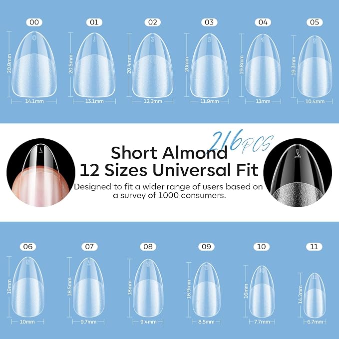 A8 Wired-Short Almond