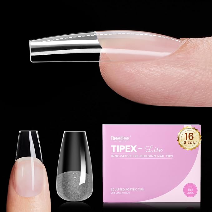 0 - Tipex Lite Nails Only | Medium Coffin | 256