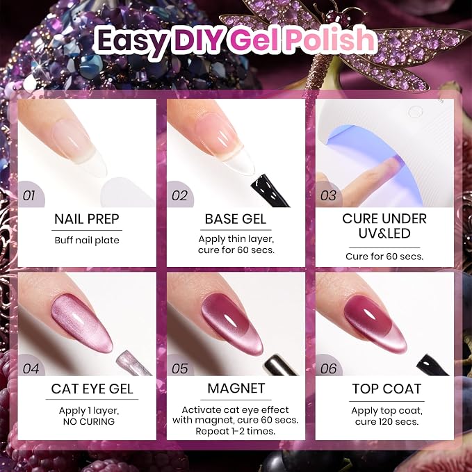 A - Cat Eye | Plum Moonlit