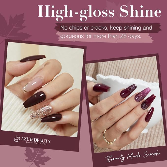 Glitter Brown Purple