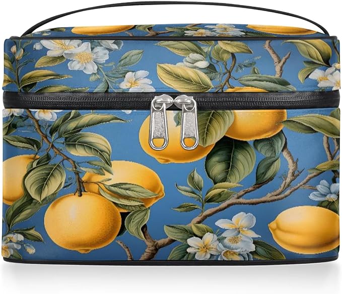 Retro Lemons Flowers