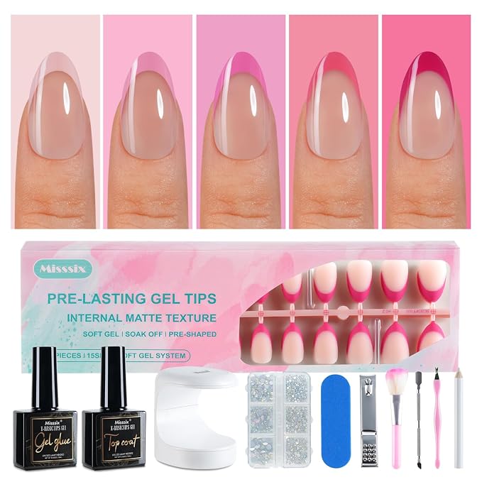 A-Short Almond nail kit