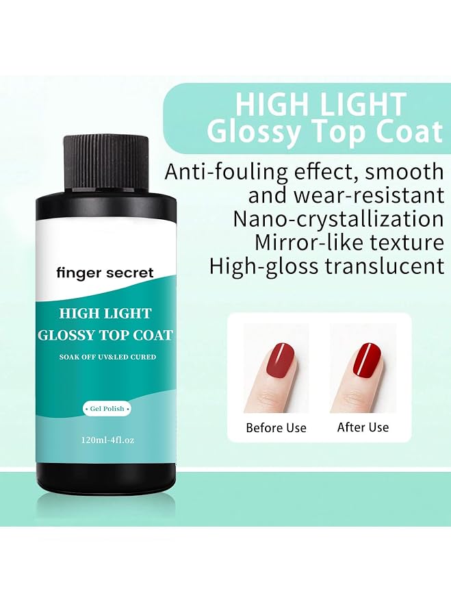 High Light Glossy Top Coat