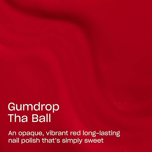 Gumdrop tha Ball | Opaque Bright Warm Red Crème