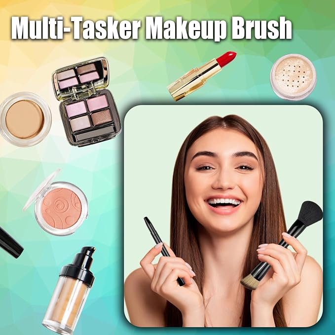4 in 1 & lip brush set