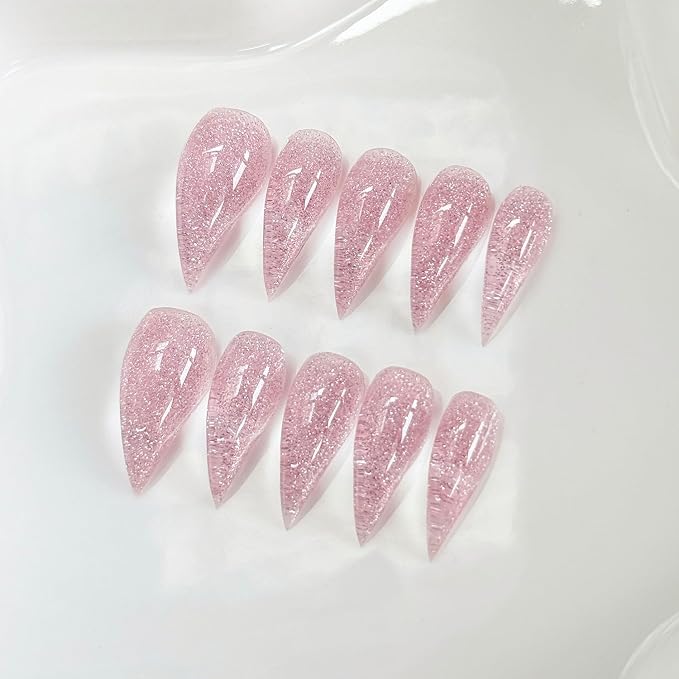 glitter pink