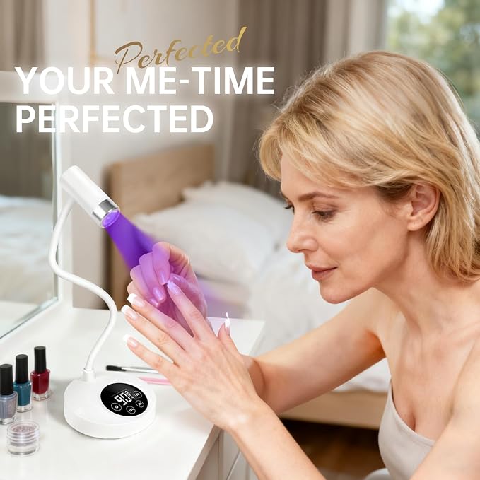 BB-White Gooseneck UV LED Nail Lamp
