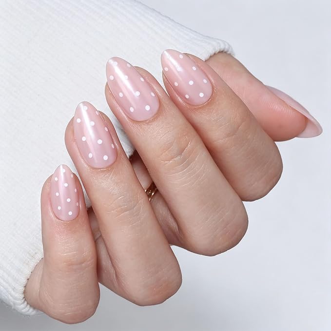 3F-Pink Polka