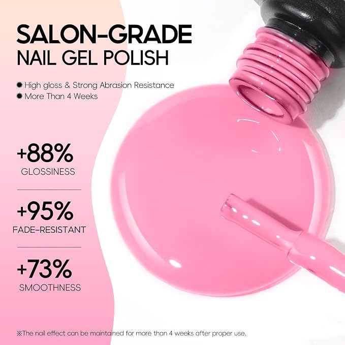 35Pcs Neon Colors+ 5Pcs Top Base Coat
