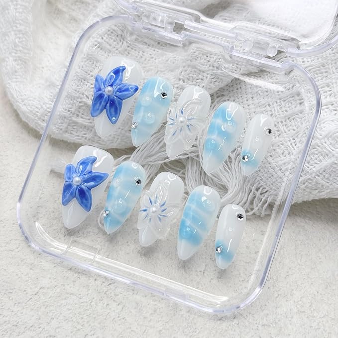 Blue White