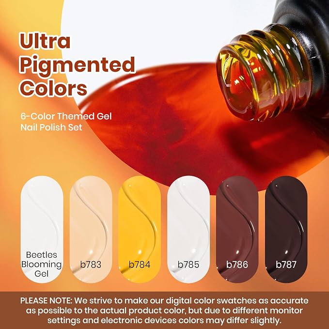 0-0-0-Nail Blooming Gel + 5 Color Gel