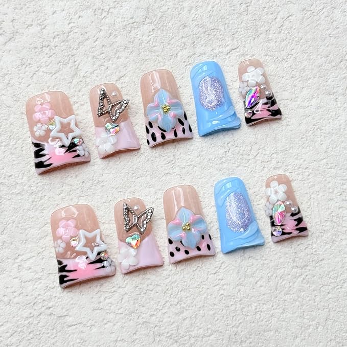 Light Blue Pink