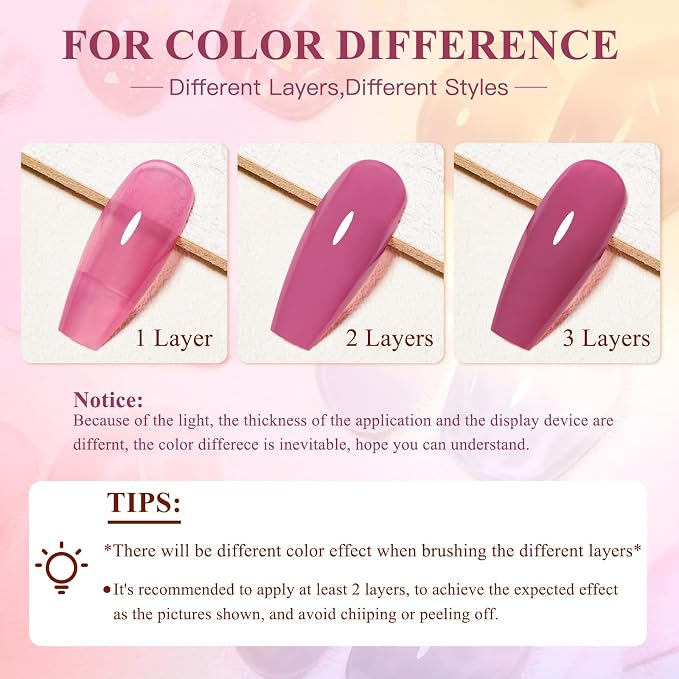 Jelly Pink Color Changing
