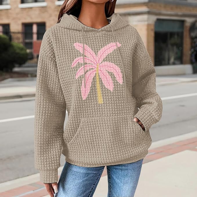 Womens Fashion Floral Print Hoodies 07