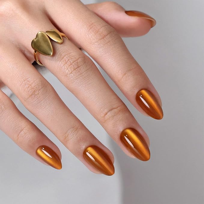 1B-Orange Cat Eye