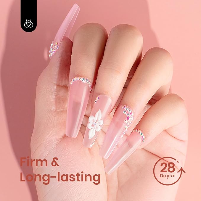 0-Pink Tint Nail Strengthening