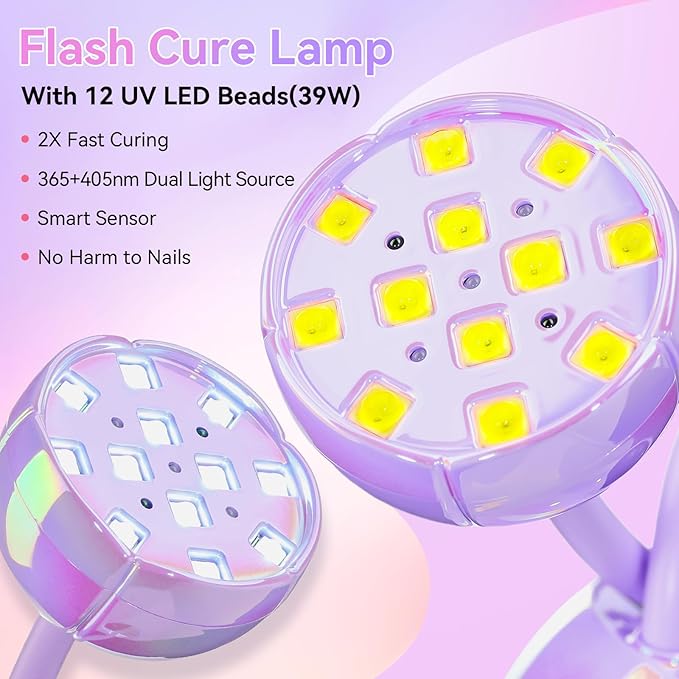 A04-nail lamp-Glazed Purple