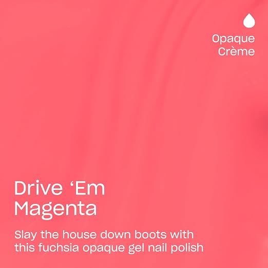 Drive ‘Em Magenta | Opaque Bright Fuchsia