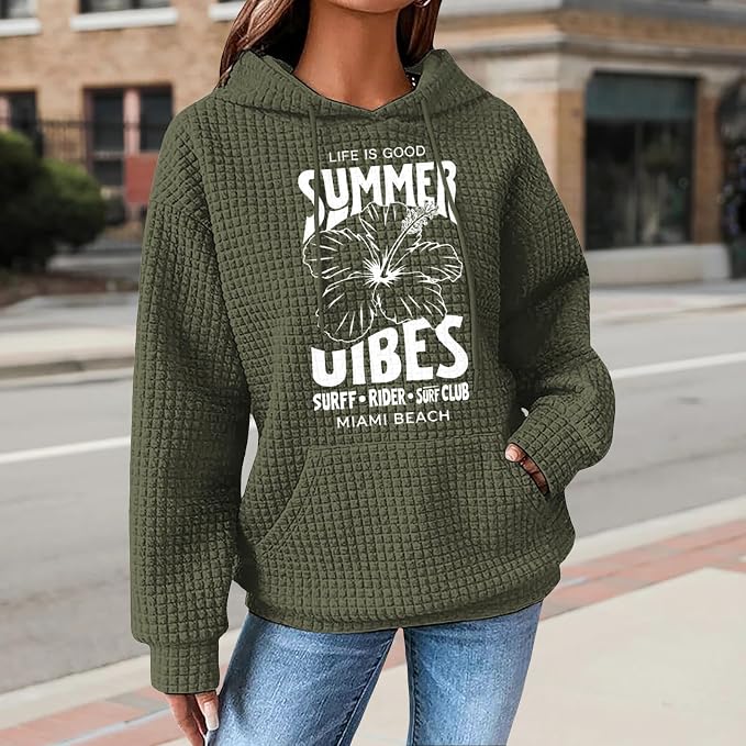 Womens Fashion Floral Print Hoodies 09